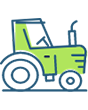 Icone de tracteur